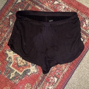 Black aerie shorts